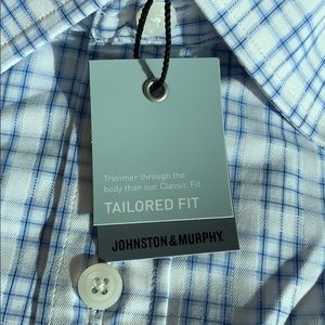 Johnston & Murphy Shirts - Men’s Long Sleeve Button Down Shirt Johnston & Murphy Shirts - Men’s Long Sleeve Button Down Shirt